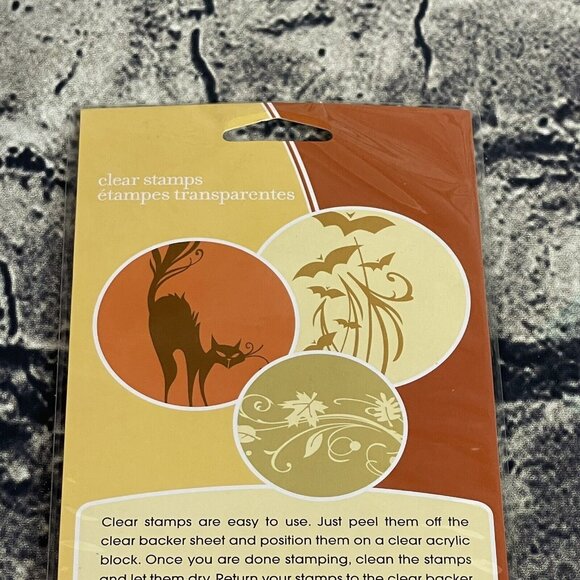 INKADINKADO 98302 CATS AND BATS Stamp set - Picture 7 of 8